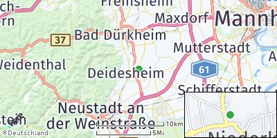 Google Map of Niederkirchen