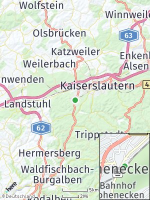 Here Map of Hohenecken