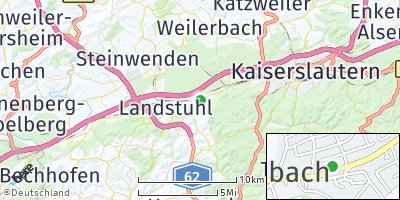 Google Map of Kindsbach