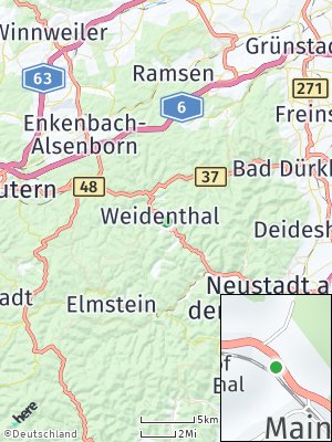 Here Map of Weidenthal
