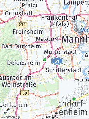 Here Map of Hochdorf-Assenheim
