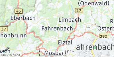 Google Map of Fahrenbach