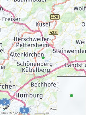 Here Map of Börsborn