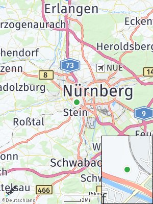 Here Map of Großreuth bei Schweinau