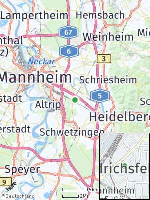 Here Map of Friedrichsfeld