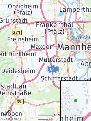 Here Map of Dannstadt-Schauernheim