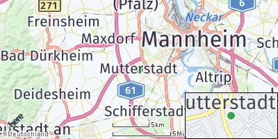 Google Map of Mutterstadt