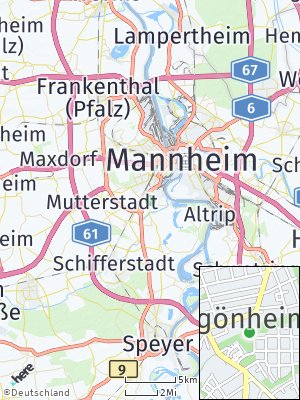 Here Map of Rheingönheim