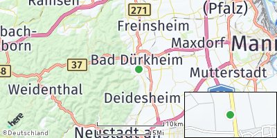 Google Map of Wachenheim