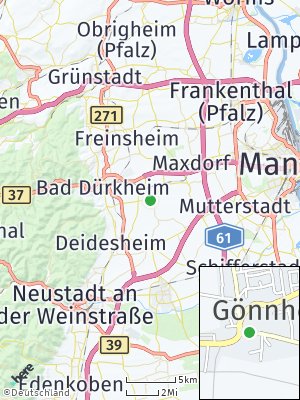 Here Map of Gönnheim