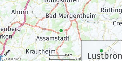 Google Map of Lustbronn