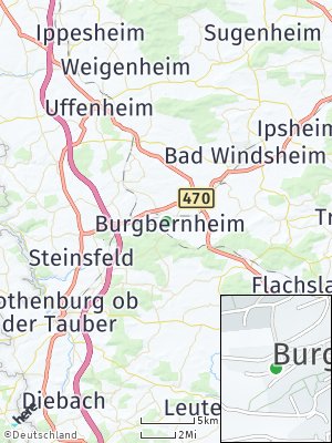 Here Map of Burgbernheim