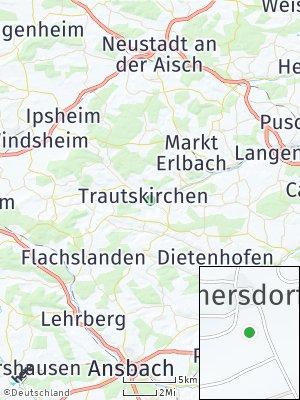 Here Map of Trautskirchen