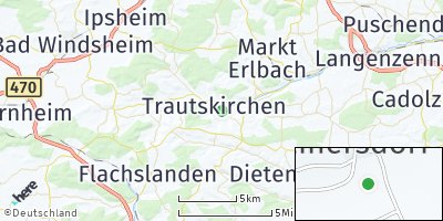 Google Map of Trautskirchen
