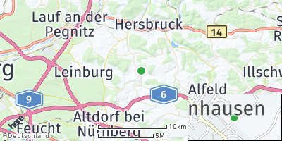 Google Map of Offenhausen