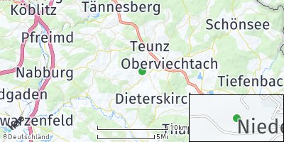 Google Map of Niedermurach