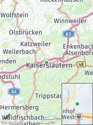 Here Map of Kaiserslautern