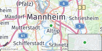Google Map of Neckarau