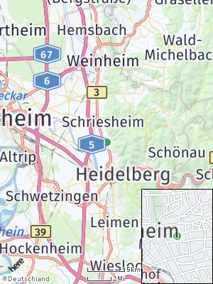 Here Map of Dossenheim