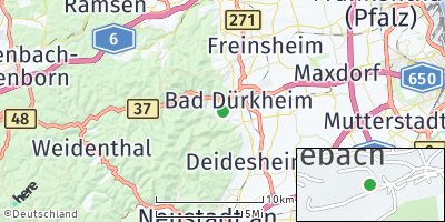 Google Map of Seebach