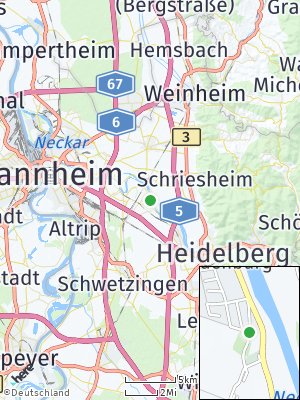 Here Map of Edingen-Neckarhausen
