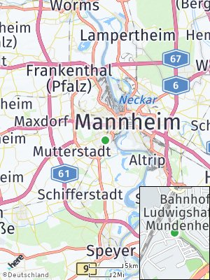 Here Map of Mundenheim