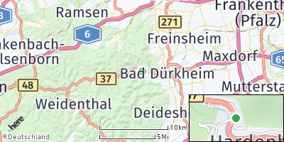 Google Map of Hardenburg