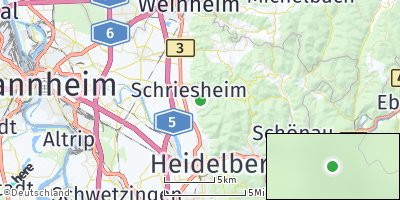 Google Map of Handschuhsheim