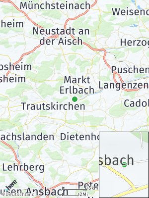 Here Map of Neuhof an der Zenn