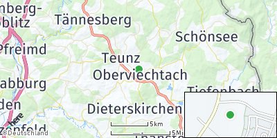 Google Map of Oberviechtach