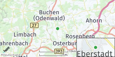 Google Map of Eberstadt