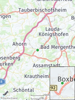 Here Map of Boxberg