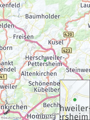 Here Map of Herschweiler-Pettersheim