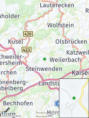 Here Map of Kottweiler-Schwanden