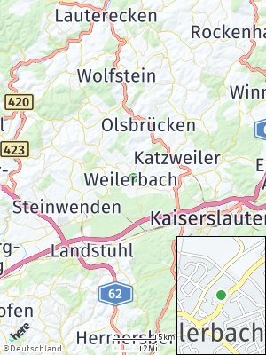 Here Map of Weilerbach