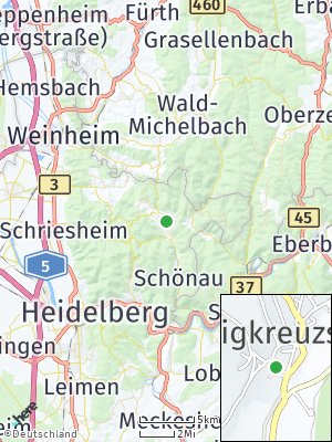 Here Map of Heiligkreuzsteinach
