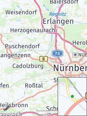 Here Map of Burgfarrnbach