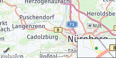 Google Map of Burgfarrnbach