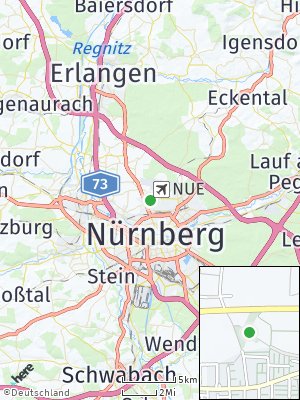Here Map of Kleinreuth hinter der Veste