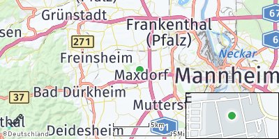 Google Map of Maxdorf