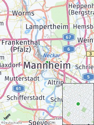 Here Map of Käfertal
