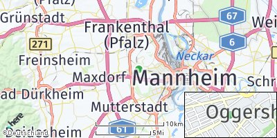 Google Map of Oggersheim