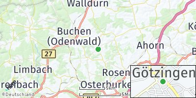 Google Map of Götzingen