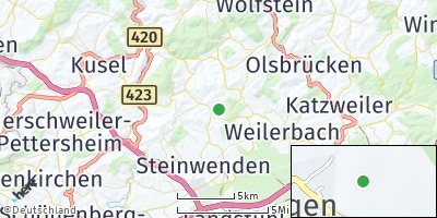 Google Map of Reichenbach-Steegen