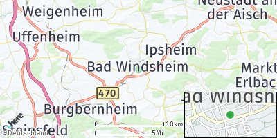 Google Map of Bad Windsheim