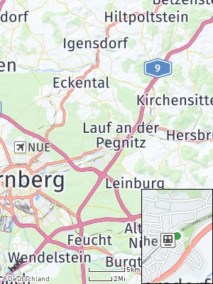 Here Map of Rückersdorf