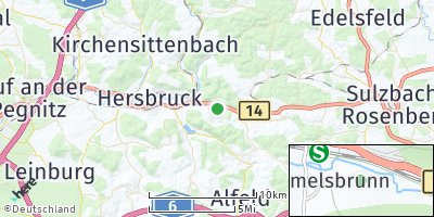 Google Map of Pommelsbrunn
