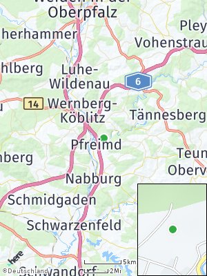 Here Map of Pfreimd