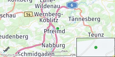 Google Map of Pfreimd
