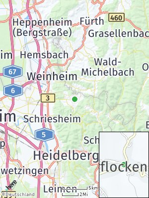 Here Map of Oberflockenbach